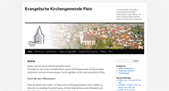 Desktop Screenshot of ekg-flein.de