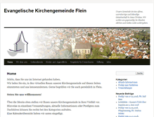 Tablet Screenshot of ekg-flein.de